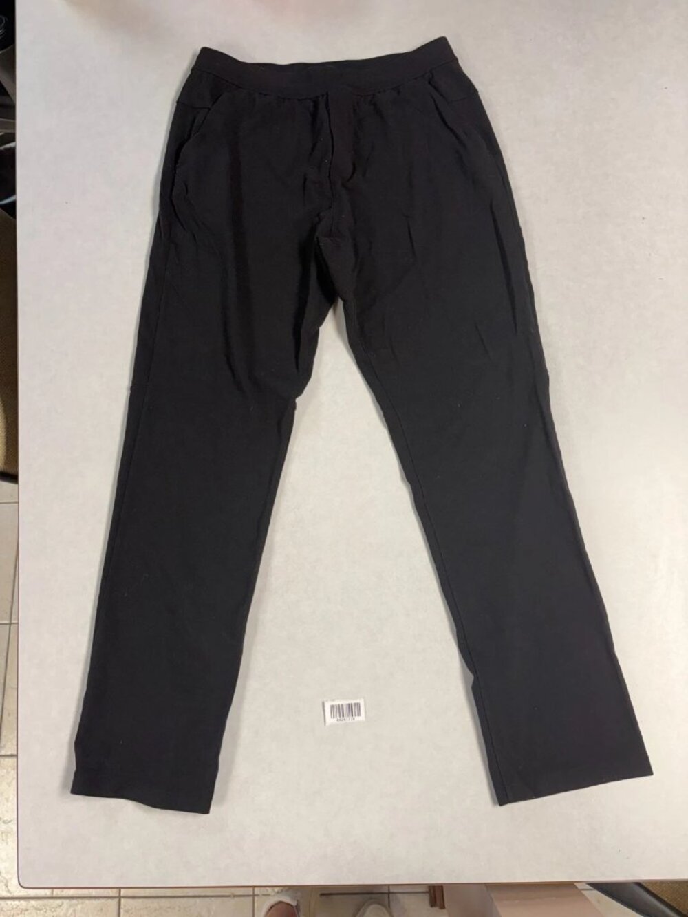 Lululemon Mens Straight Leg Stretch Pants Black Size XXL
